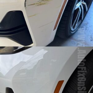 BMW Bumper Scrape Repair
